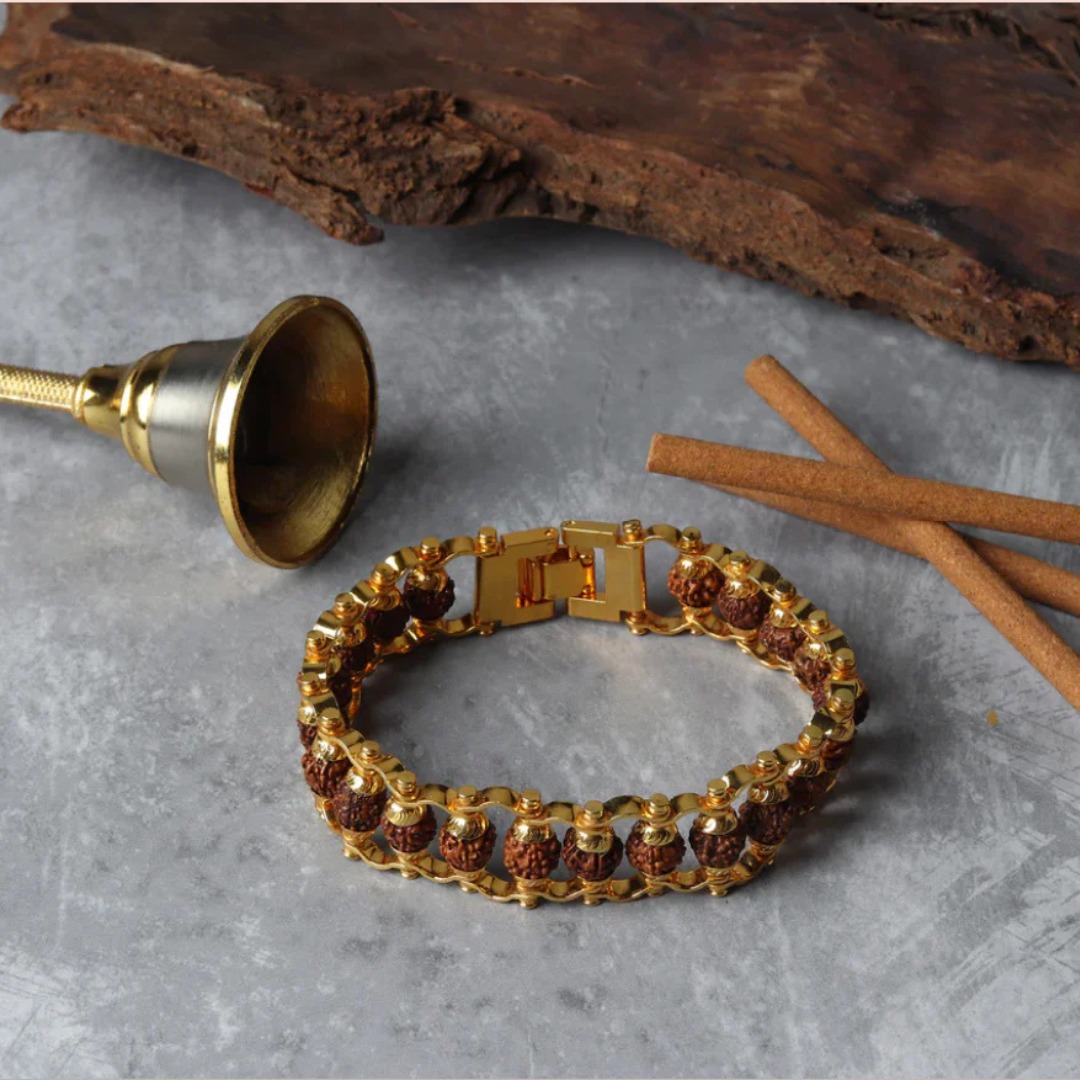 Panch Mukhi Rudraksha Bracelet